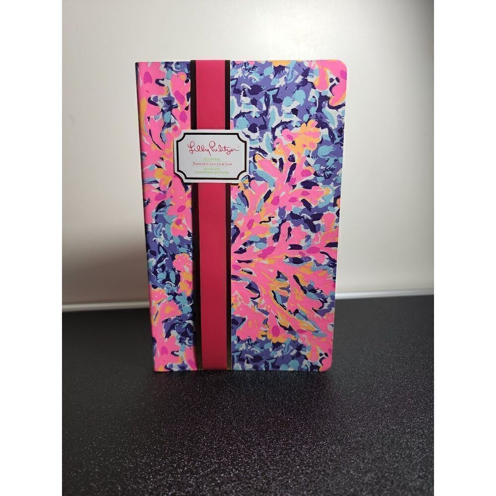 Lilly Pulitzer Journal Coco Coral Crab